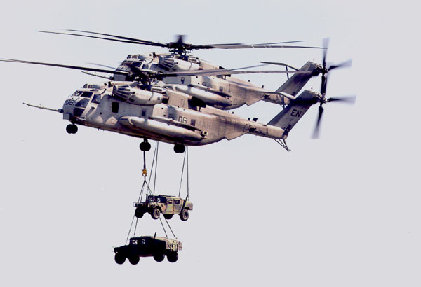 Sikorsky CH-53  (helicóptero de transporte de carga pesada  USA ) Ch53-c